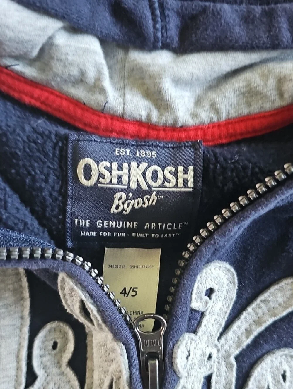 OshKosh Bgosh soft navy